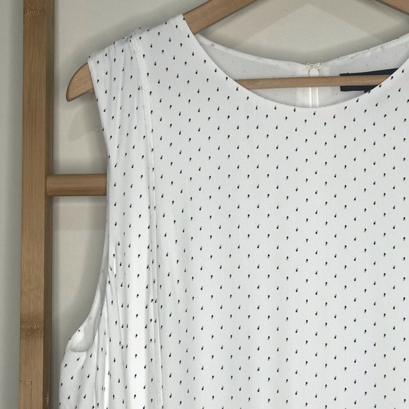 SOLD Country Road White Print Swing Dress 16 - Picture 12 of 14